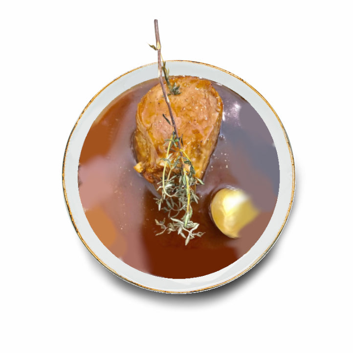 Filet de veau corse avec sauce herba barona