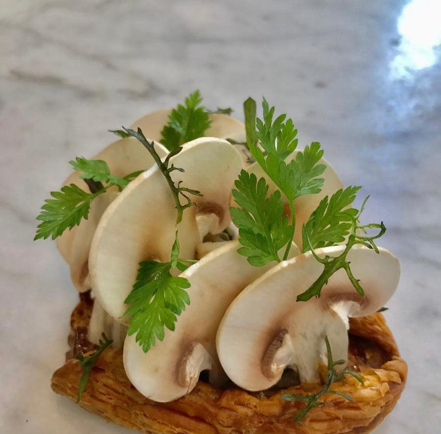 Feuilleté champignons